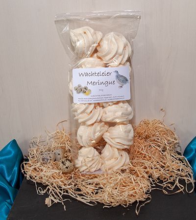 70g Wachteleier-Meringue